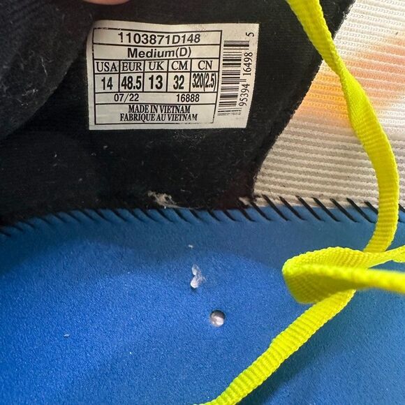 Brooks Launch GTS 9 Shoes Mens Size 14 White Running Cushioned Trainer - Picture 9 of 11